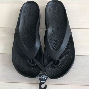 Crocs Women's Kadee II Black Flip Size 6